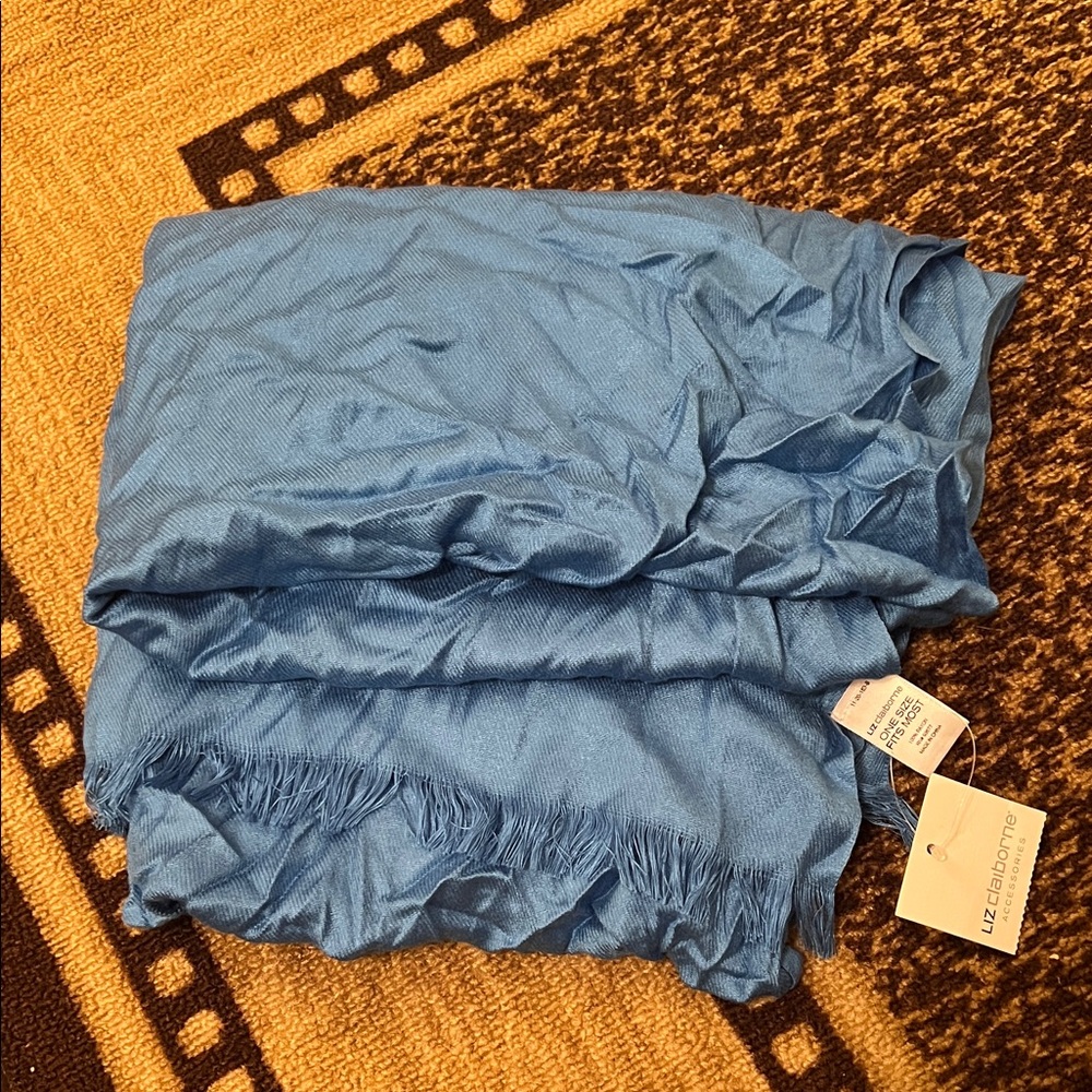 Liz Claiborne Sky Blue Wrap